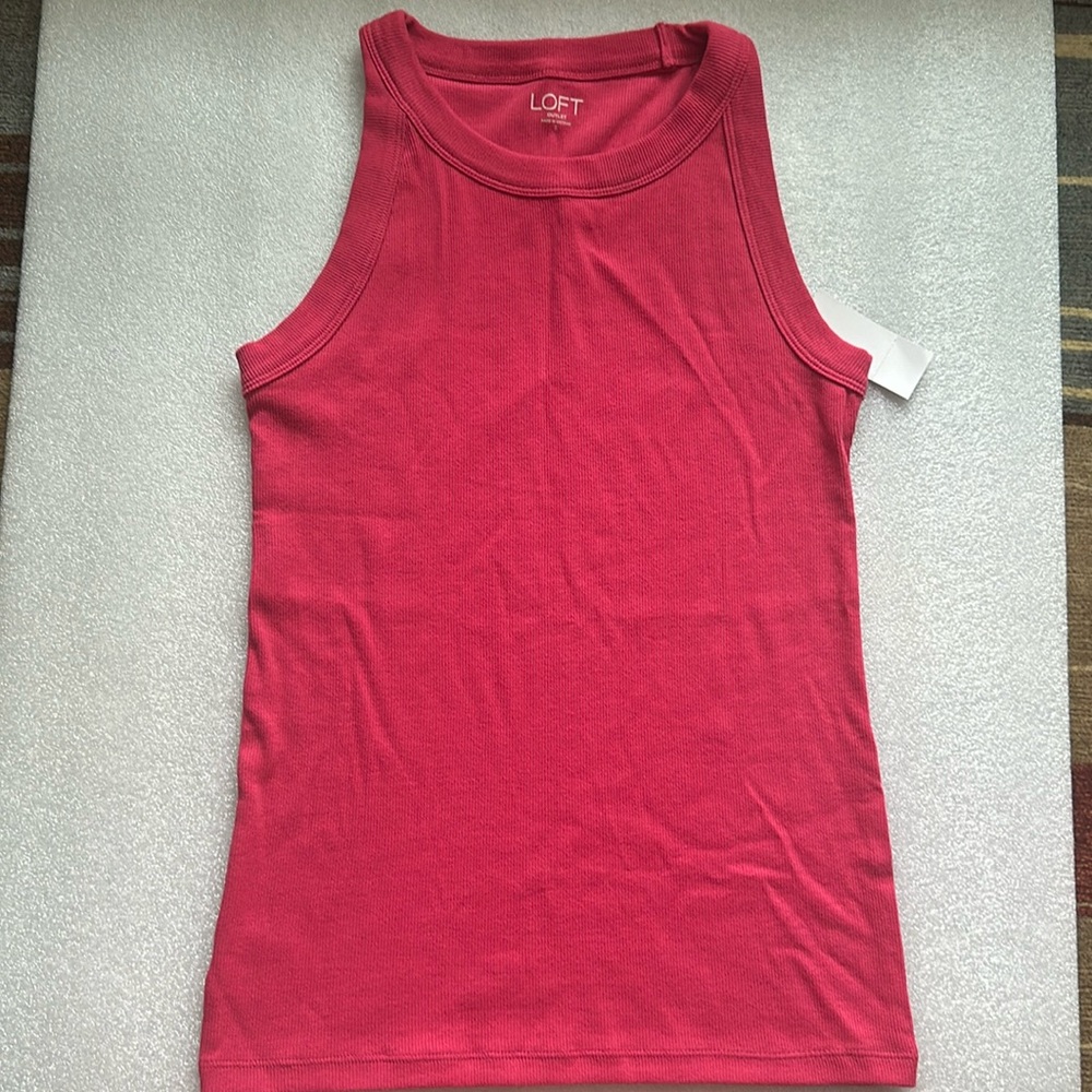 Loft Pretty Pink Tank Top